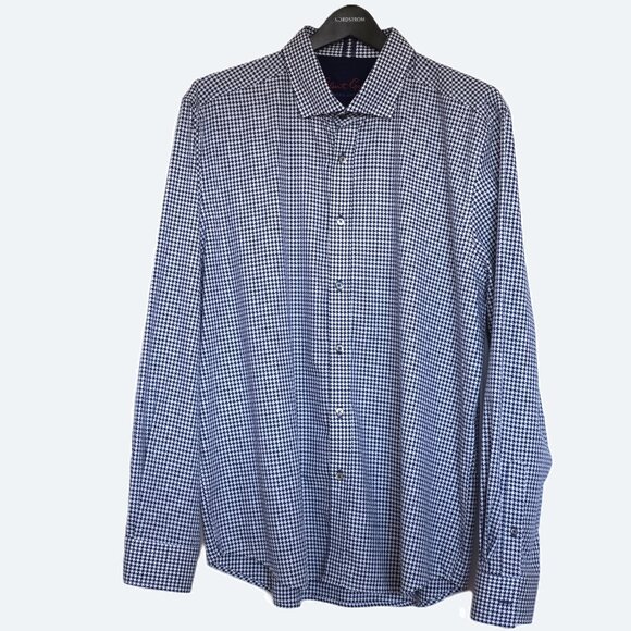COPY - Robert Graham modern American houndstooth tailored fit 2XL - Picture 1 of 12